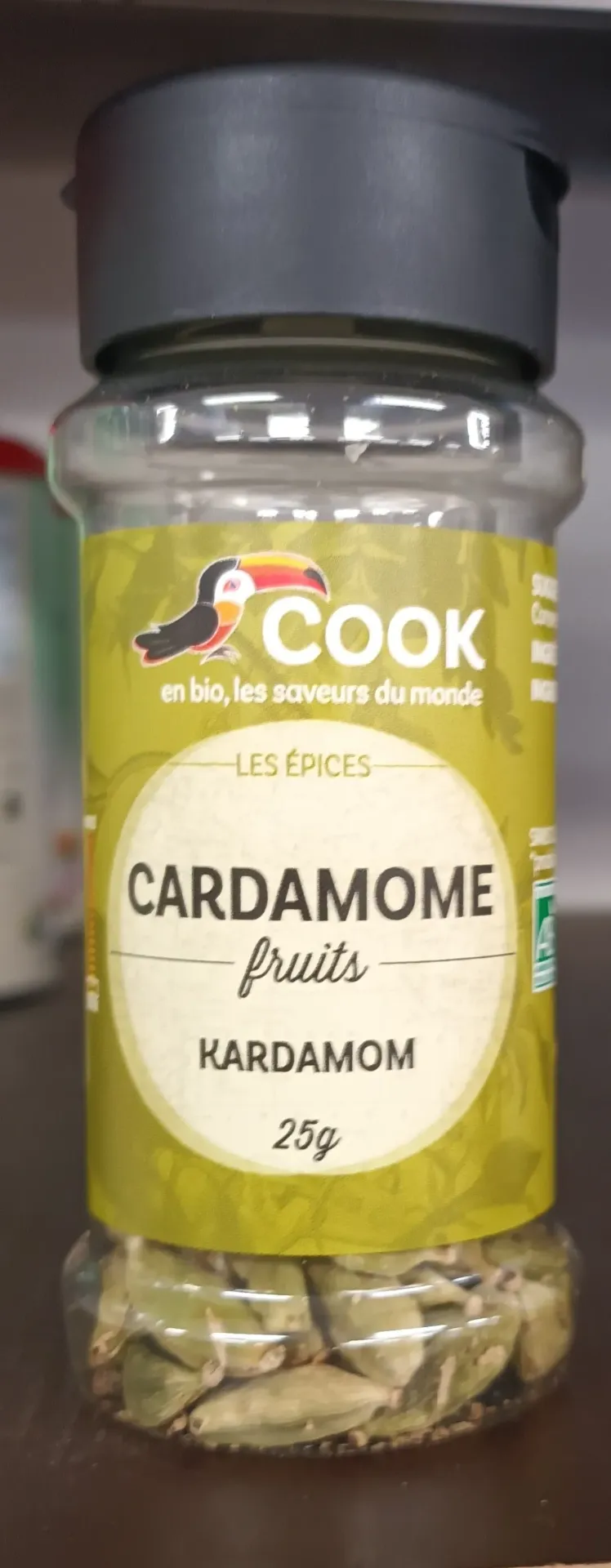 Cardamome graines en pot de 25g