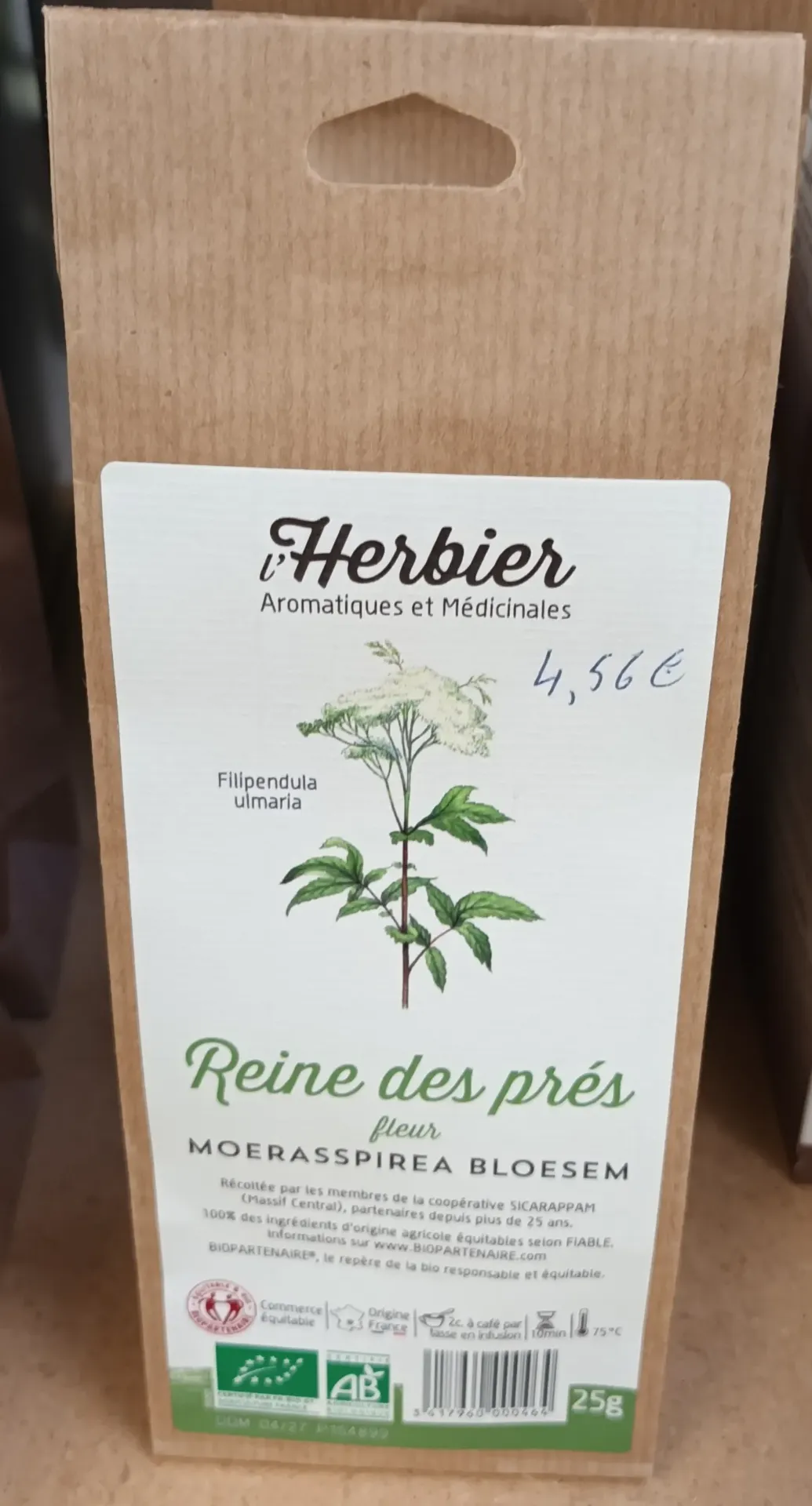 fleurs de Reine des prés 25g HERBIER