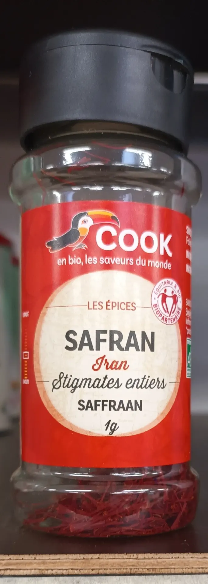 COOK safran stigmates 1g