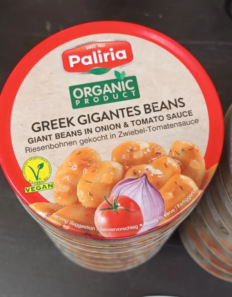 Paliria haricots blancs géants à la sauce tomate 200g