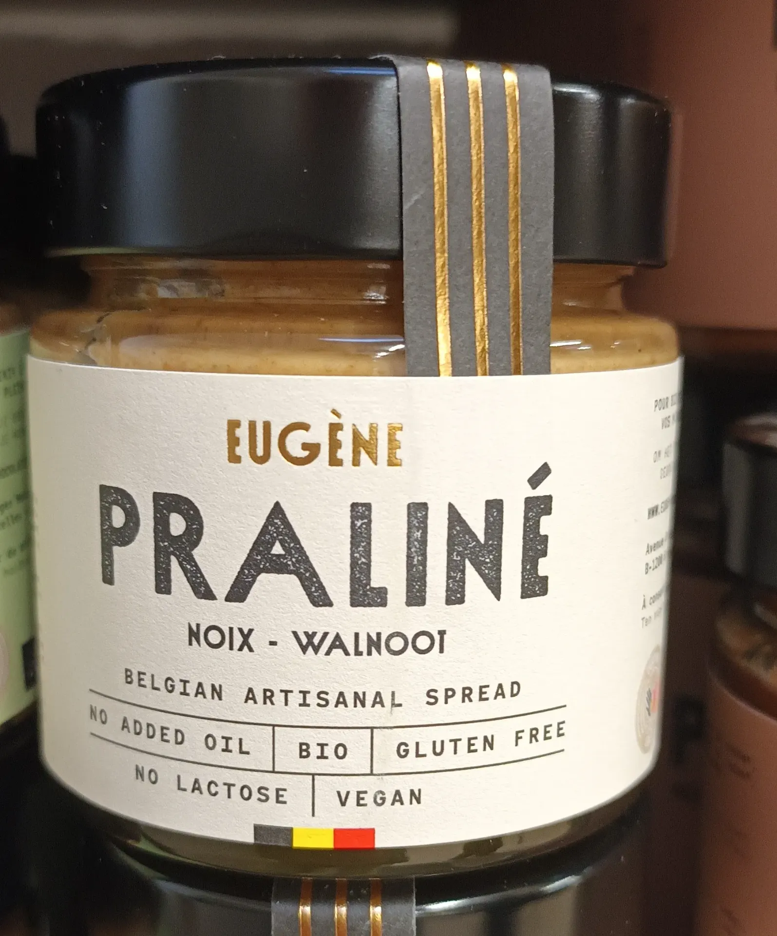 Pâte à tartiner praliné noix 120g "eugene"