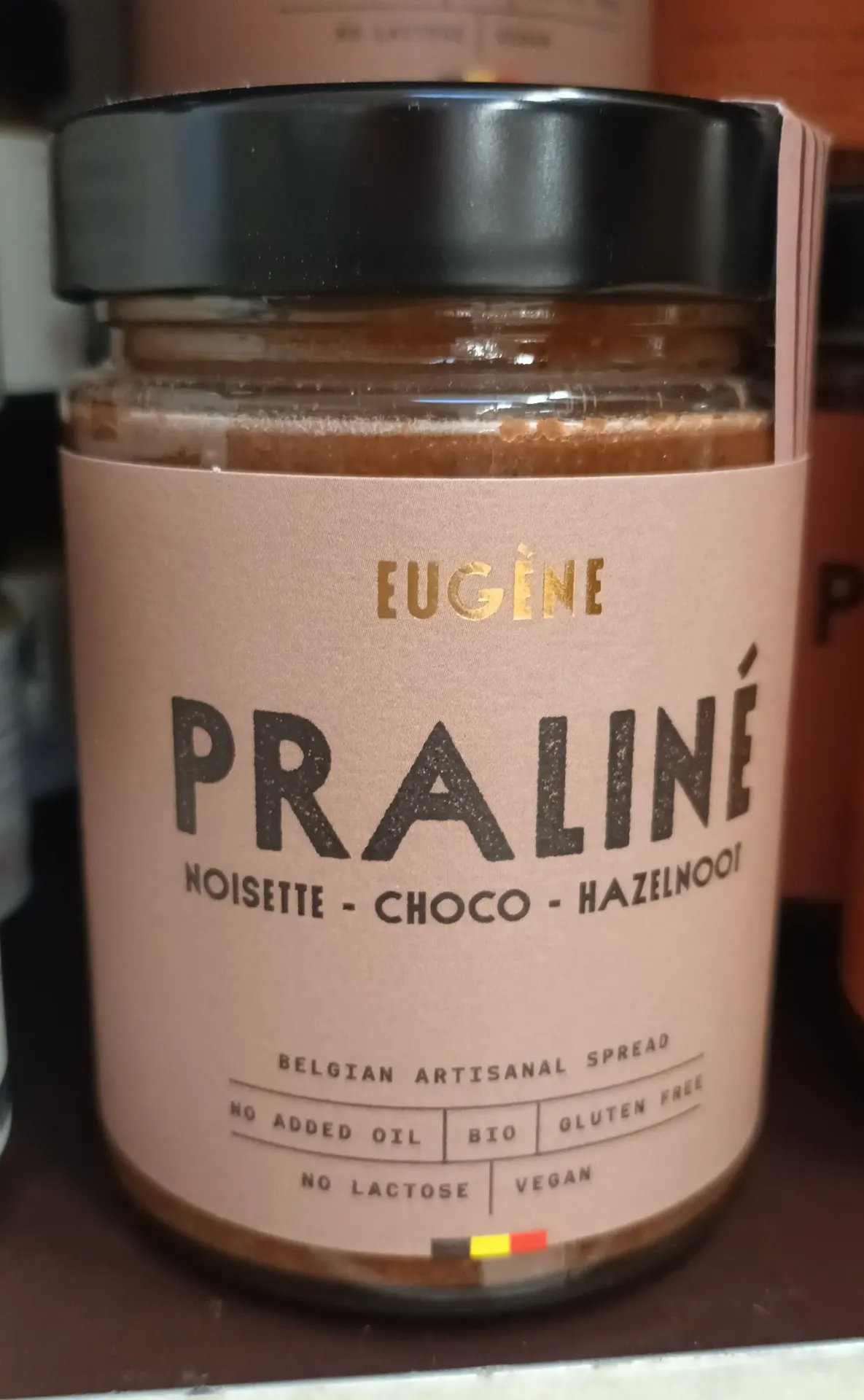 Pâte à tartiner praliné noisette choco 270g "eugene"