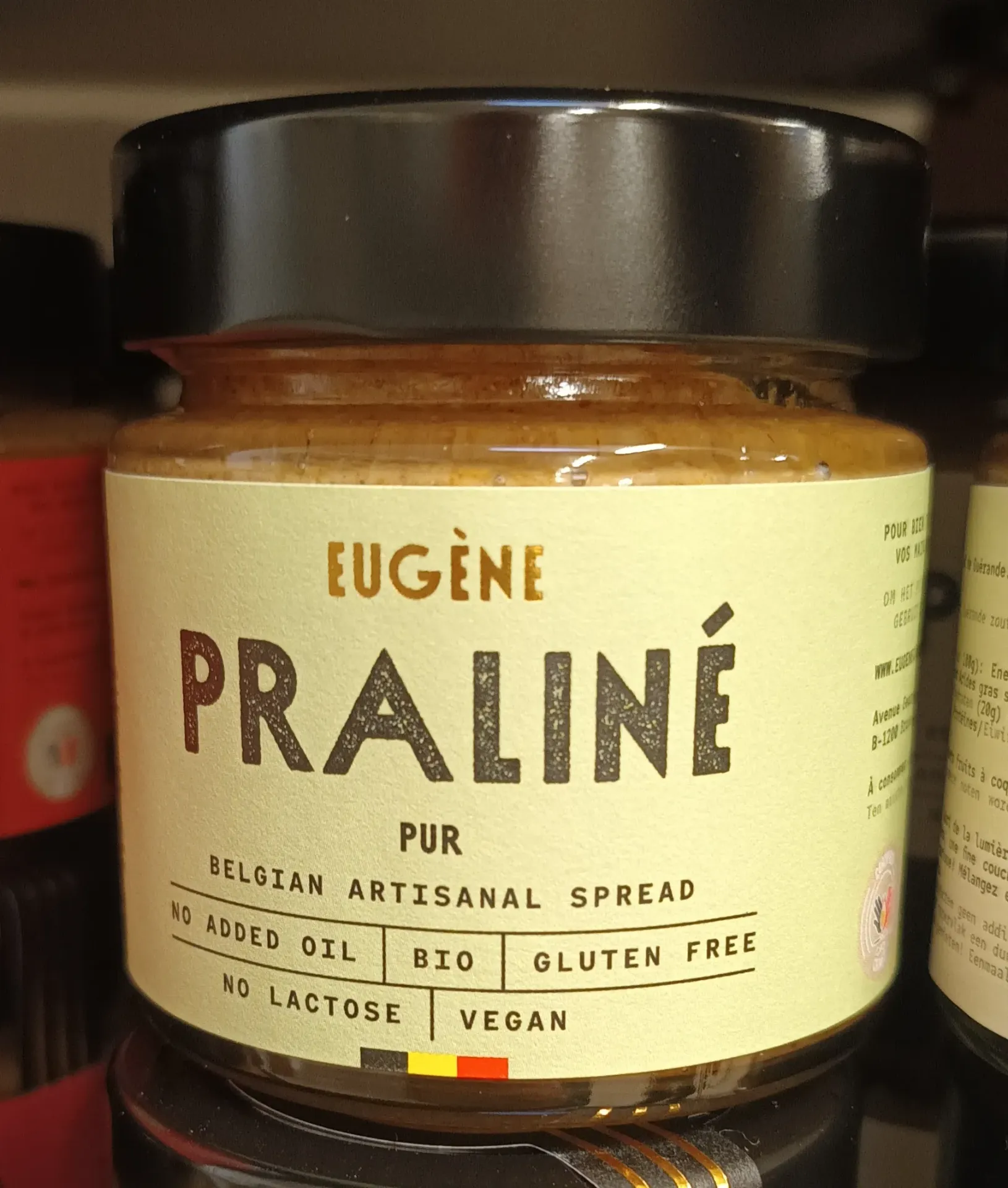 Pâte à tartiner praliné pur 120g "eugene"