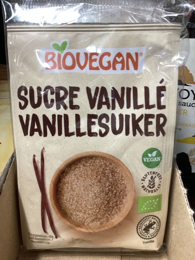 Sucre vanille sans gluten BIOVEGAN