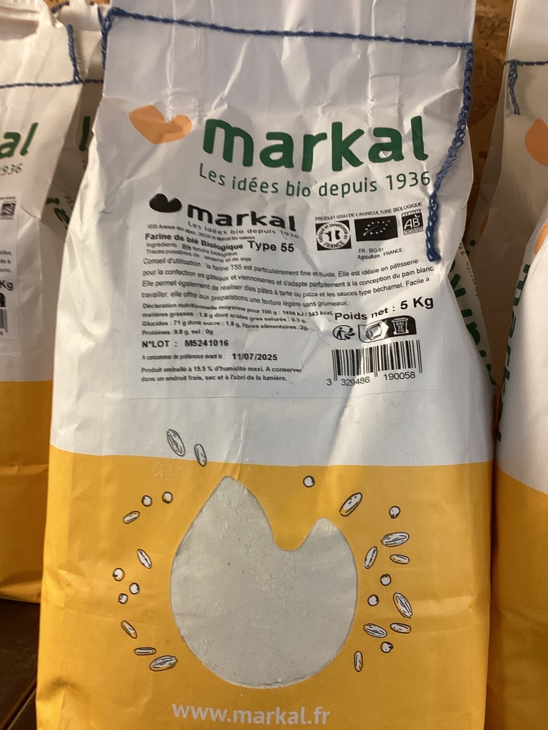 Farine blanche T55 5kg