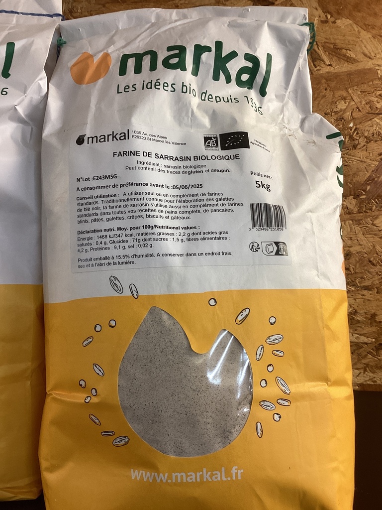 Farine de sarrasin 5kg