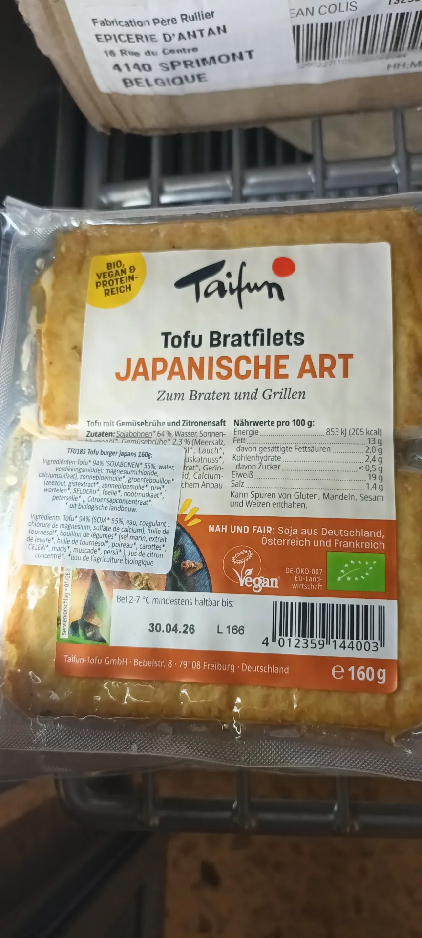 Taifun tofu curry mangue bio 200 g