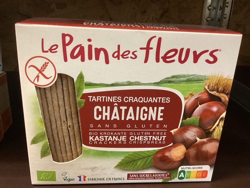 Le Pain des Fleurs châtaigne sans gluten bio 150g