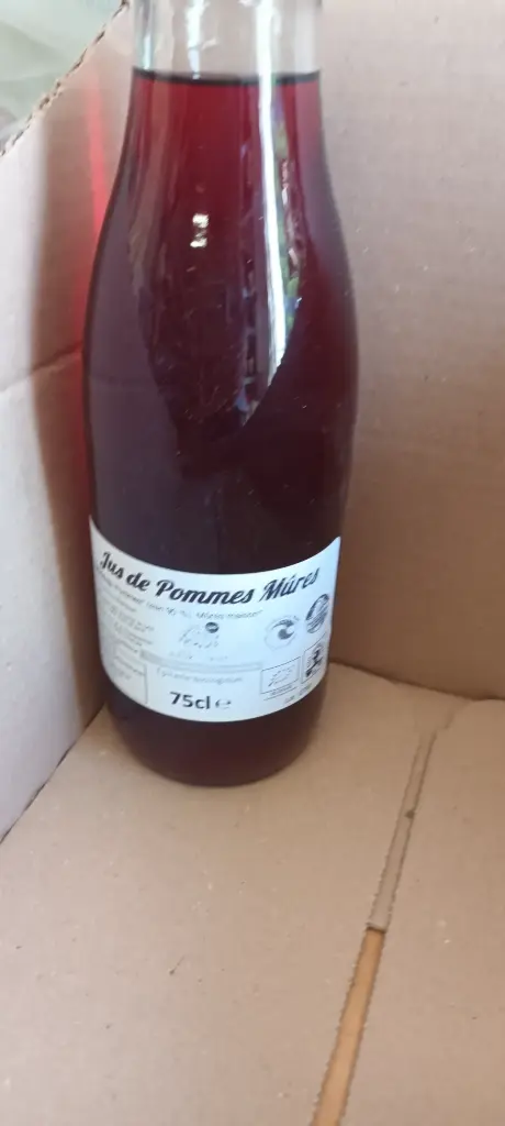 Jus pomme mûre