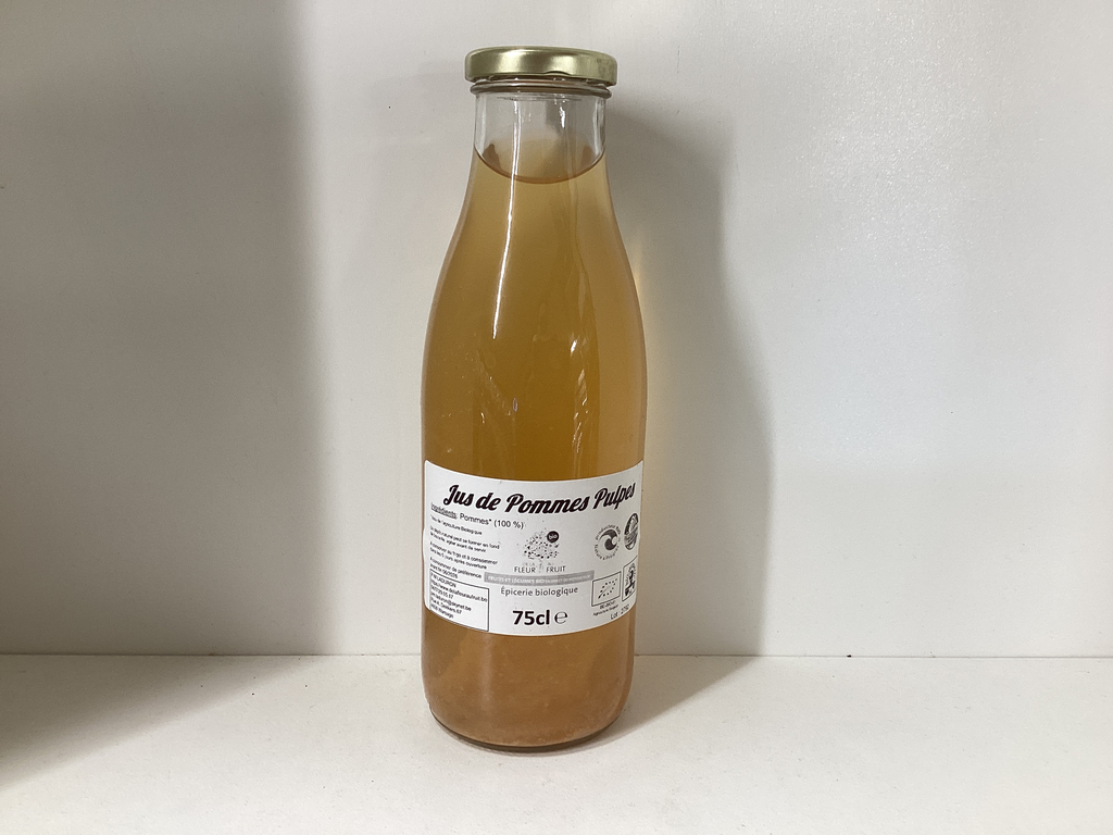 Jus pomme pulpe