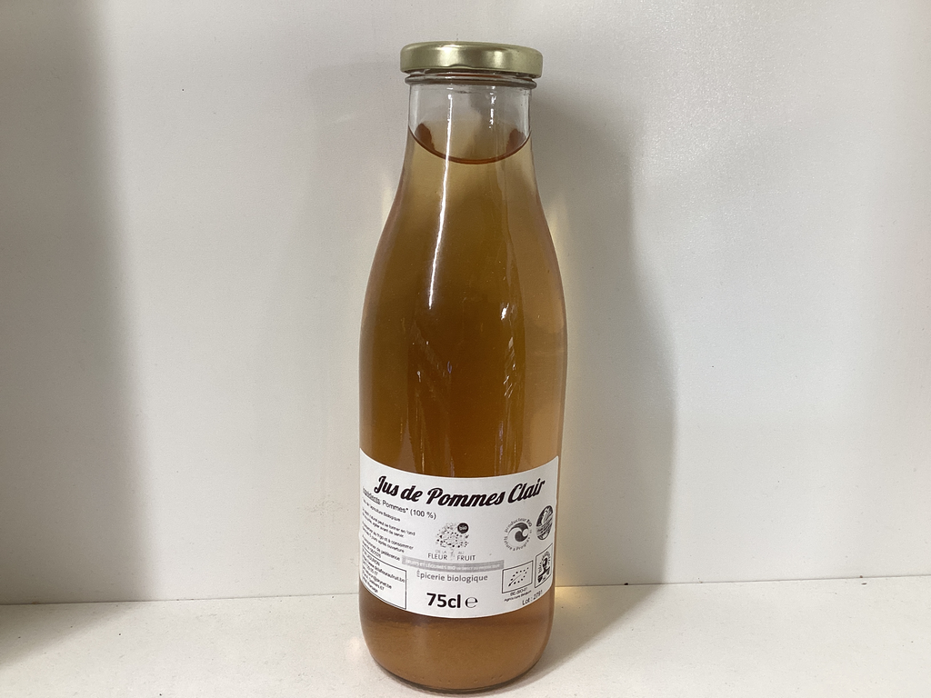 Jus pomme clair