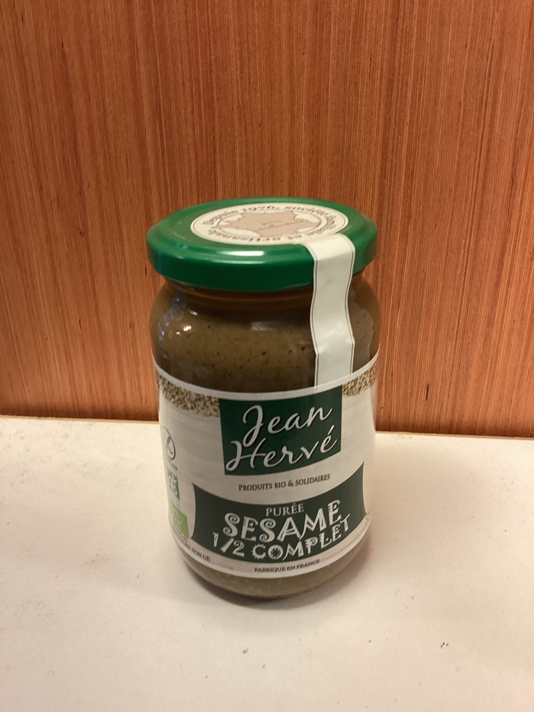 Purée de sésame 1/2 complète 350g