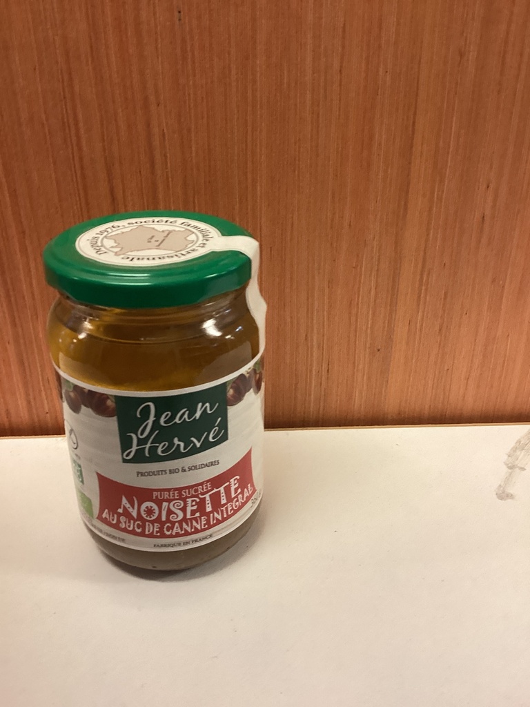 Purée de noisette au sucre de canne 350g