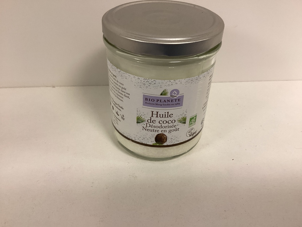 Huile de coco vierge désodorisée 400ml