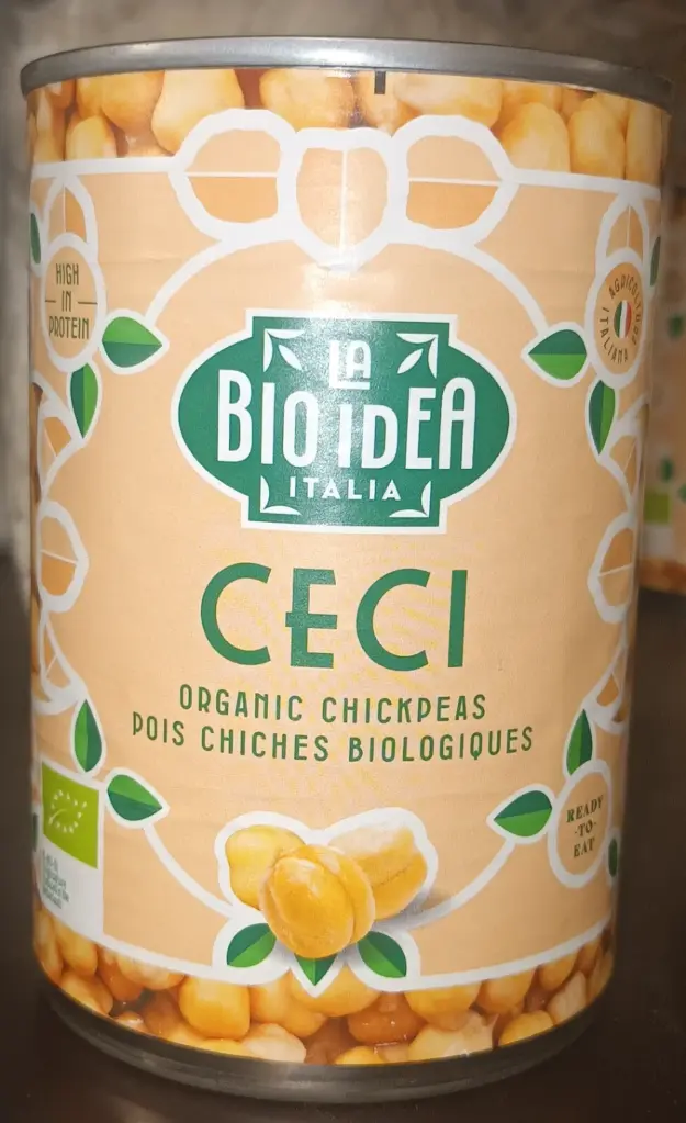 Pois chiches 400g (conserve) BIOIDEA