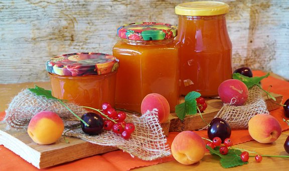 Confiture rhubarbe abricot maison 330 ml