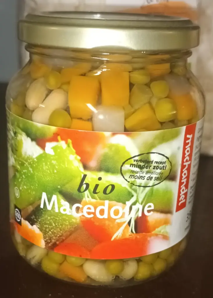 Macédoine de légumes 445g