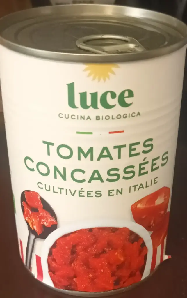 Tomates concassées 400g