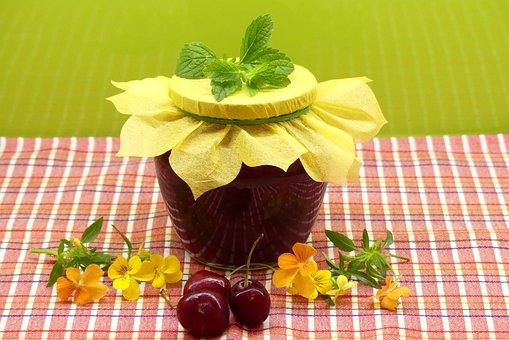 Confiture cerise maison