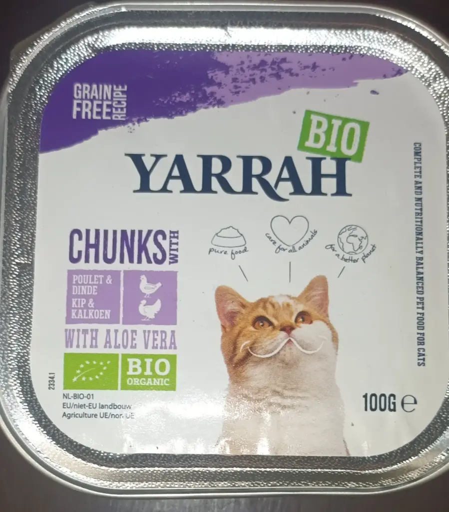Barquette poulet  et dinde 100g (nourriture chat)
