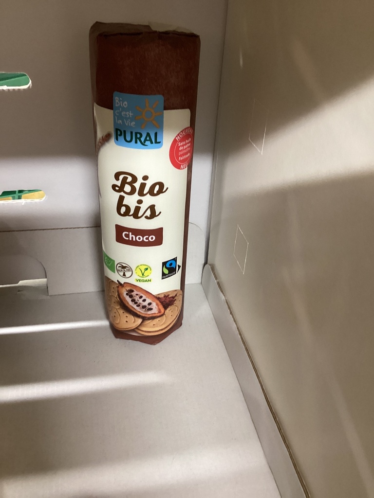 PURAL BIODIS chocolat sans huile de palme (petit prince) bio 320 g