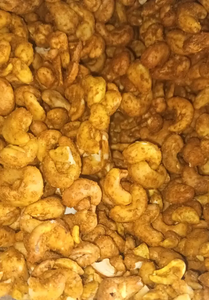 Noix de cajou tamari curry