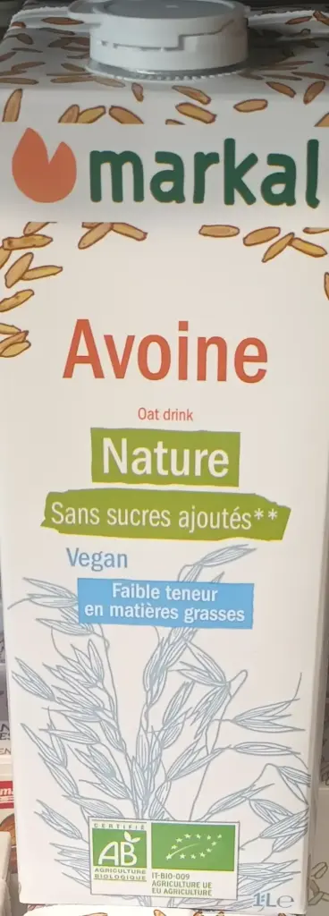 Lait Avoine nature 1L LIMA