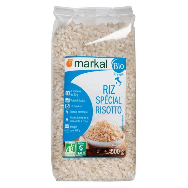 Riz blanc pour Risotto 500gr bio