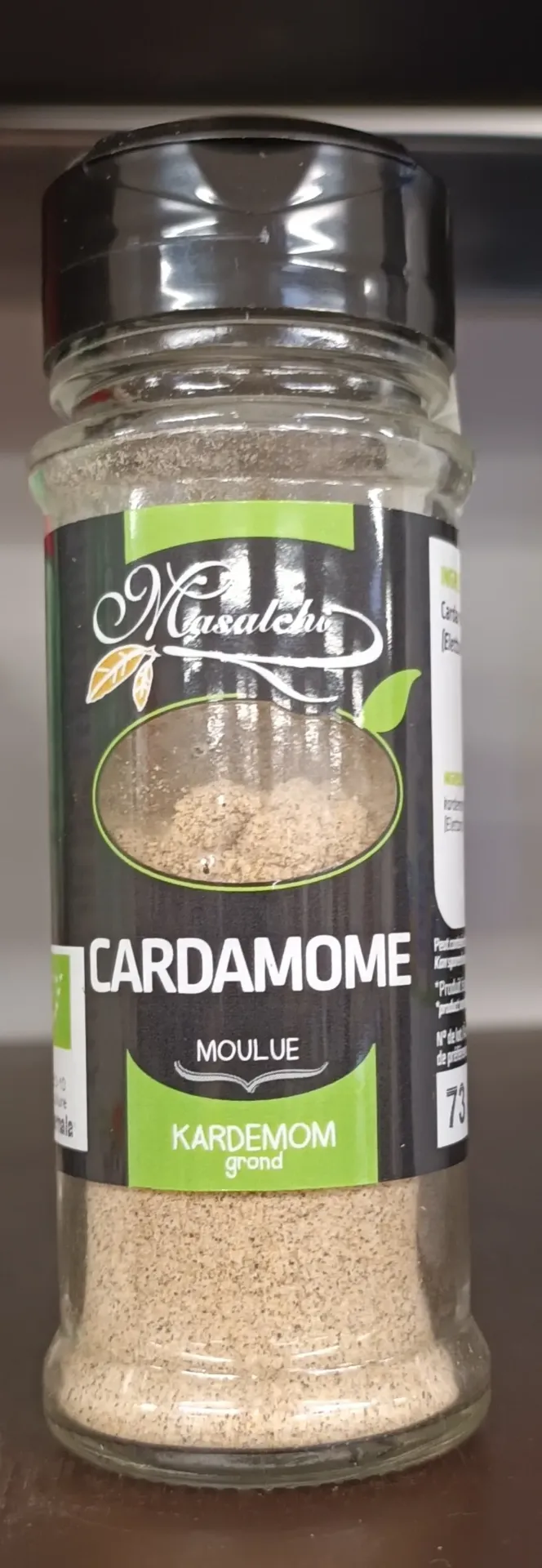 Cardamome moulue en pot de 30g