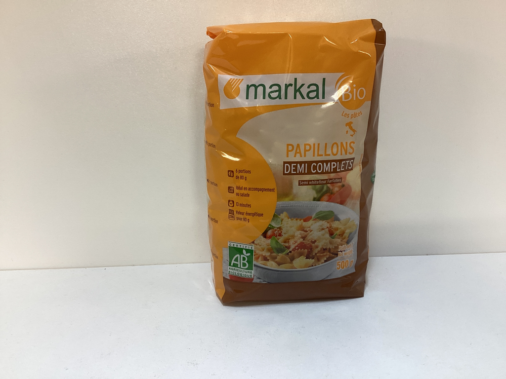Papillons demi complètes 500g Markal 