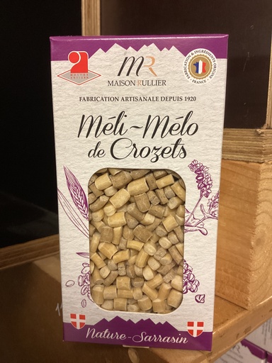 Crozets nature et sarrasin