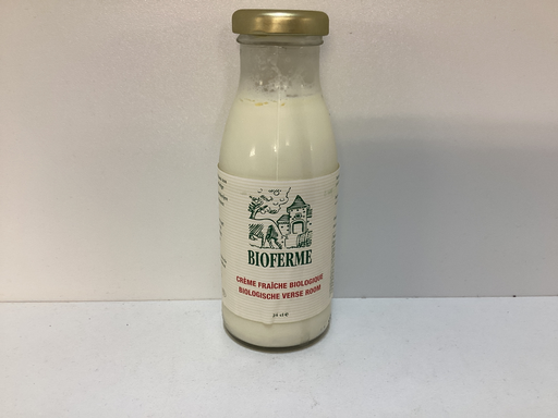 Crème fraîche bio ferme 24 cl