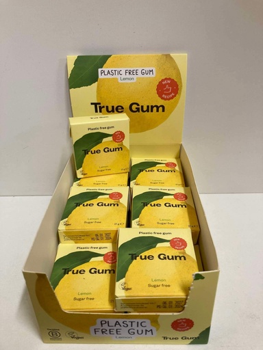 Chewing gum citron