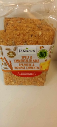 Crackers épeautre et emmental