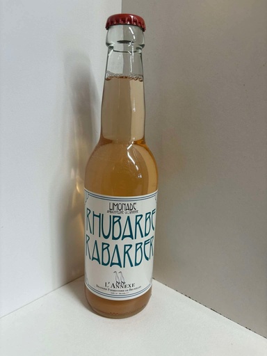 Limonade rhubarbe 33cl