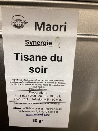 Synergie tisane du soir