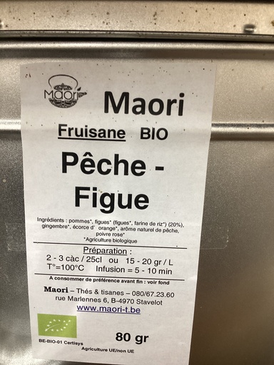 Fruisane bio pêche figue