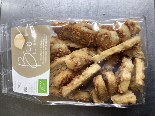 Biscuits salés au fromage de chèvre