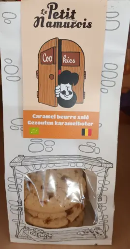 Cookies caramel beurre salé « le petit namurois » 125g