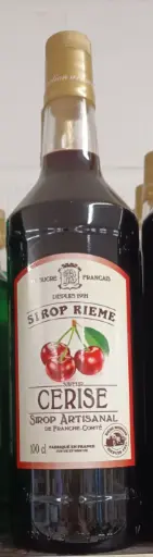 Sirop cerise rieme