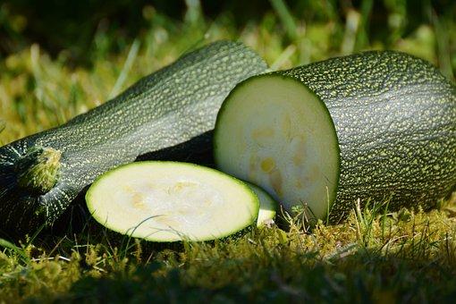 Courgette verte maison