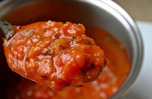 Coulis de tomate maison