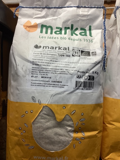 Farine de blé T150 5kg