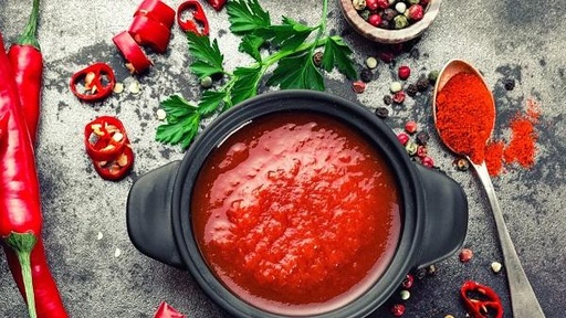 Purée de piments maison