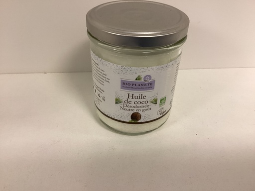 Huile de coco vierge désodorisée 400ml