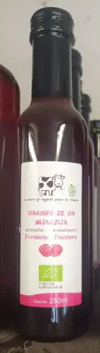 Vinaigre de framboise la vache 250ml