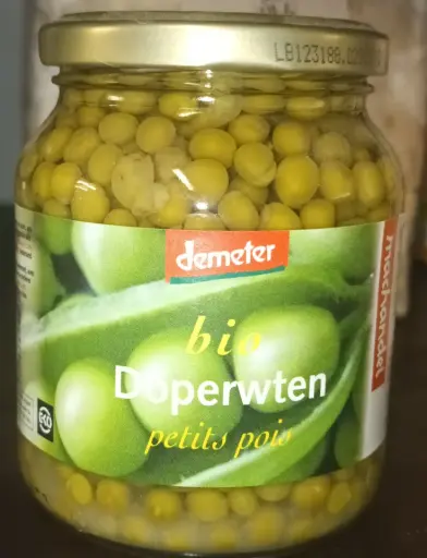 Petits pois 350g