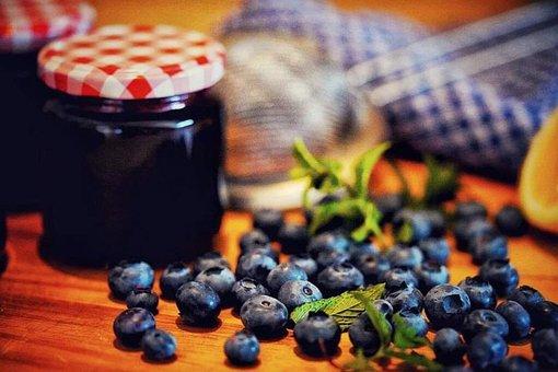 Confiture myrtille maison