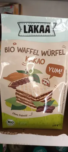 Gaufrettes au chocolat 125g