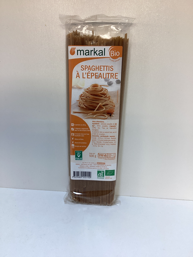 Spaghettis épeautre 500g Markal